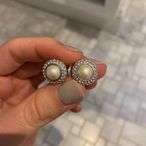 Ralph Lauren pearl earrings